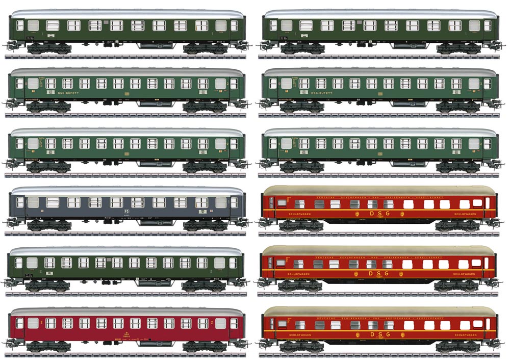 Marklin 37283 V188 Dual Diesel Electric Locomotive Set - Märklin For Sale -  Modellbahn Collectors