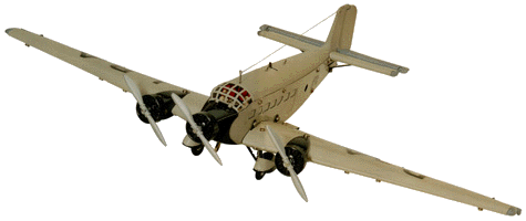  Mrklin n #1980 Junkers Tri-Motor Clockwork Airplane
