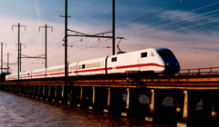 Amtrak ICE at Harve de Grace, Maryland - 1993